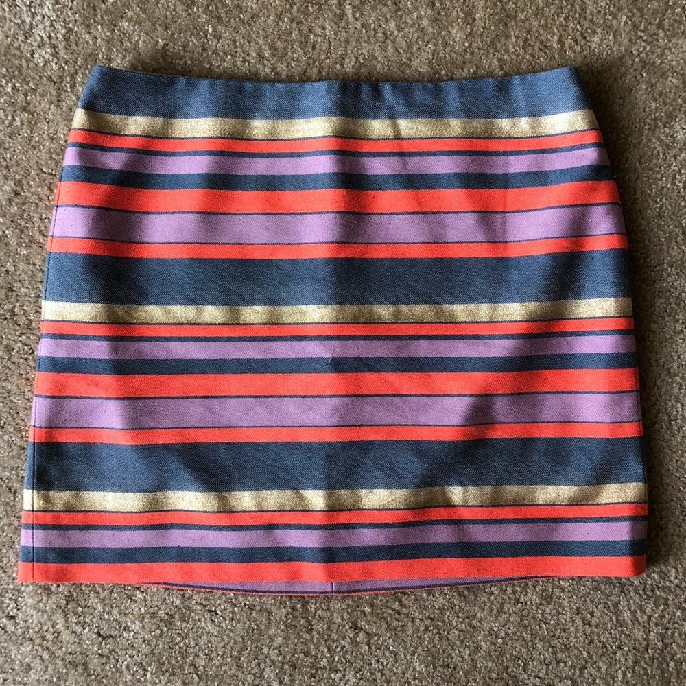 J Crew Multi-Color Skirt | 6